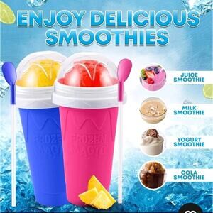 Slushy Maker Cup, Slushie Quick Frozen Magic - Pink